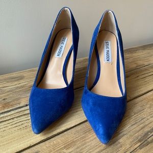 Cobalt Blue Steve Madden Heels size 6.5
